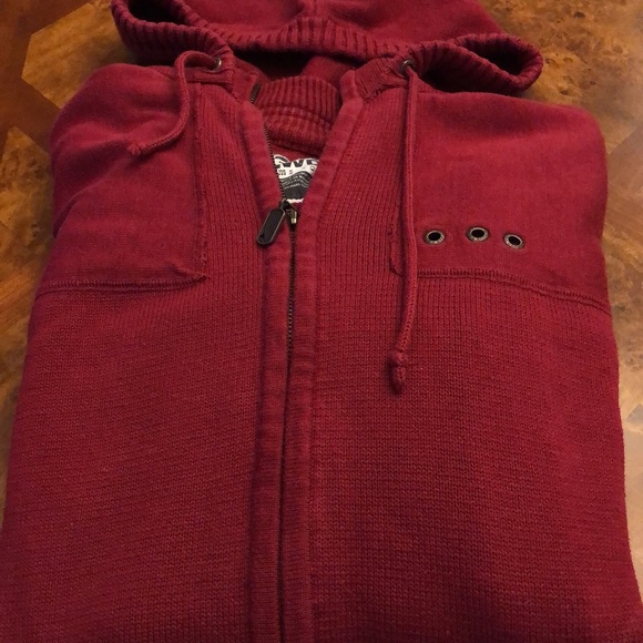 Elwood Other - Men’s Zip Up Hooded Sweater. Nice and Warm.